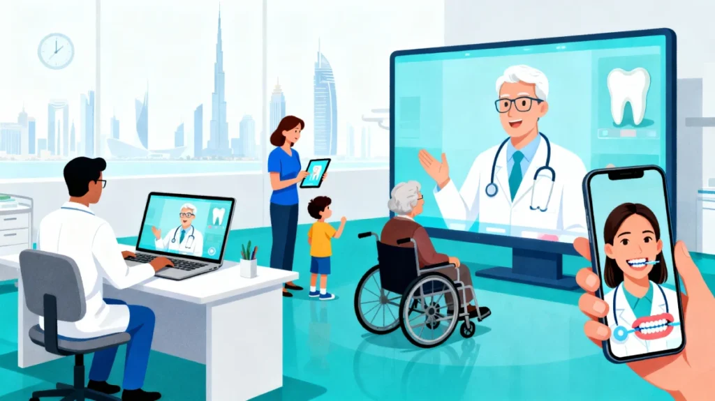 See how teledentistry helps Dubai dentists offer online consultations, reduce unnecessary visits, and keep patients smiling with smarter digital care.