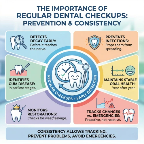 Keep your smile bright in Dubai! Annual dental checkups prevent costly issues. Discover why consistency is the secret to long-term oral health today.