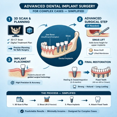 See how 3D guided implant surgery improves patient outcomes in Dubai. Read our blog on the benefits of digital dentistry for faster, safer recovery.