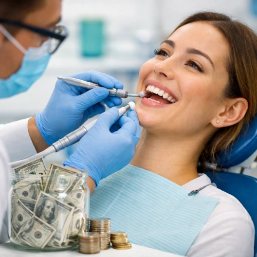 Women taking preventive dentistry from best dentist in Dubai