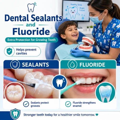Dental Sealants and Fluoride: Extra Protection for Growing Teeth